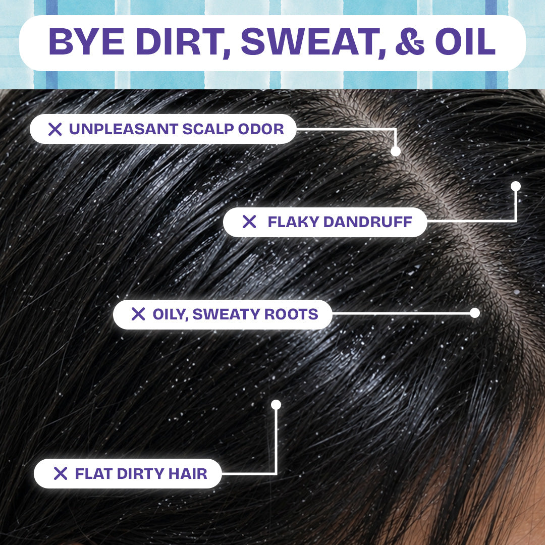 B/YOND Hair Reset Dry Shampoo Towel 10pcs | Wipes Dirt, Sweat & Oil | Anti-Dandruff Bimpo Panyo